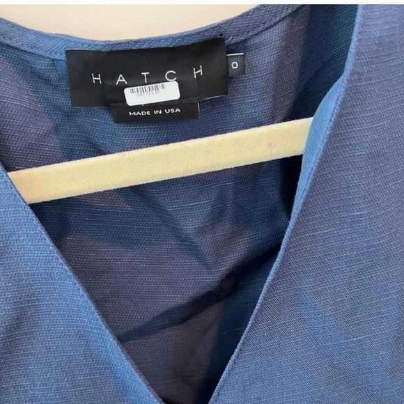 Hatch Noelle Maternity Jumpsuit Blue - Picture 6 of 16